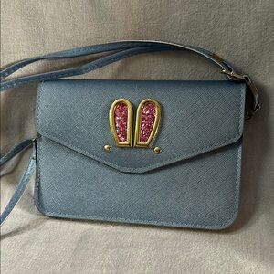 Blingg Bunney Ears Small Clutch or Crossbody Bag